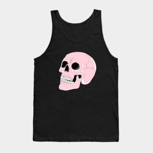 Pretty Pink Skull Tank Top